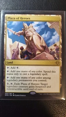 Plaza Of Heroes 252/281 M PF MTG Dominaria United Series  - Image 1 of 2