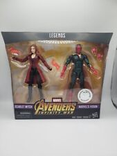 Hasbro Marvel Legends Avengers Infinity War Scarlet Witch & Vision TRU 2 Pack