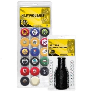 BALL SET – KELLY POOL – NRL 2″ - Picture 1 of 1