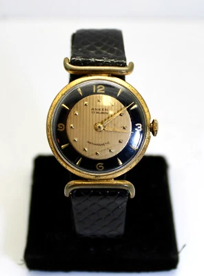 Reloj Hombre Vintage ANKER 17 Rubis Esqueleto Inverso Antimagnético 32MM, Funciona, 17J Foto 1 de 4