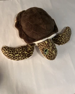 Wild Republic Sea Turtle Stuffed Plush Realistic Animal Toy 14” Green Brown - Picture 1 of 4