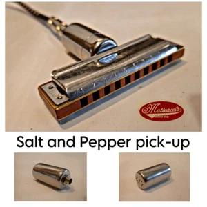 Microfono universale Sale & Pepe magnetico Per armonica A Bocca Matteacci's - Imagen 1 de 5