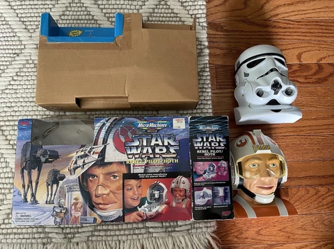 Star Wars Micro Machines LUKE SKYWALKER + STORMTROOPER Action Set 1996 Galoob Cover