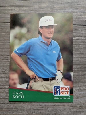 1991 Pro Set Golf Card #267 Gary Koch - Image 1 of 2