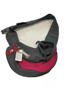 Yudodo Small Dog Tote Carrier Grey and Pink - Picture 1 of 6