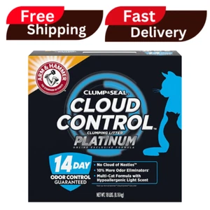Arm & Hammer Cloud Control platino arena de agrupación multigato con hipoalergénicos - Imagen 1 de 6