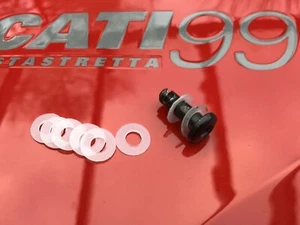 Ducati  749/999 Unterlegscheiben Set(8Stck) Kunststoff für Verkleidung - Bild 1 von 2