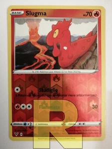 MISSPRINT Slugma ® Voltaggio Sfolgorante 027/185 ® Reverse Foil Pokemon Italiano - Picture 1 of 1