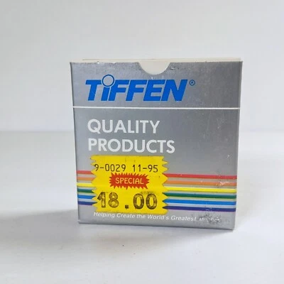 NEW TIFFEN CLEAR Series 7 (VII) Camera Lens Filter - 50mm 2in - DROP-IN Unthread - Image 1 of 4