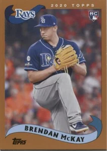 Topps Archives Brendan McKAY 2020 RC 2002 Topps Tampa Bay Rays - #244 - Imagen 1 de 1