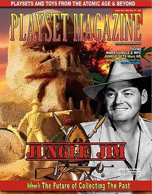 playset magazine #77 Marx + MPC Jungle Jim + Disney on parade playsets + more