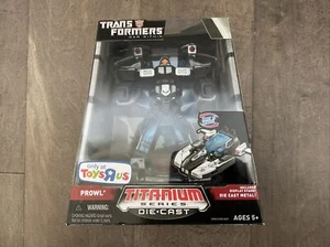 New Titanium Seriers Die-Cast Transformers PROWL - Picture 1 of 4