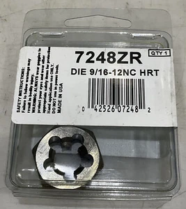IRWIN HANSON 7248 ZR DIE 9/16-12NC HRT BOLT NUT 373 - Picture 1 of 6