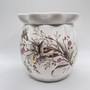 Marx & Gutherz Karlsbad Porzellan Floral Austria Keksdose Jardiniere Vase - Bild 1 von 10