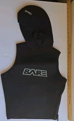 Chaleco con Capucha de Neopreno Usado Buceo Snorkel ver medidas talla etiqueta se ha ido Foto 1 de 4