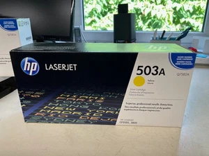 Original HP 503A Q7582A Toner yellow in Originalverpackung ungeöffnet - Bild 1 von 1