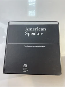 American Speaker Your Guide to Successful Speaking 1994 Georgetown Publishing - Imagen 1 de 4