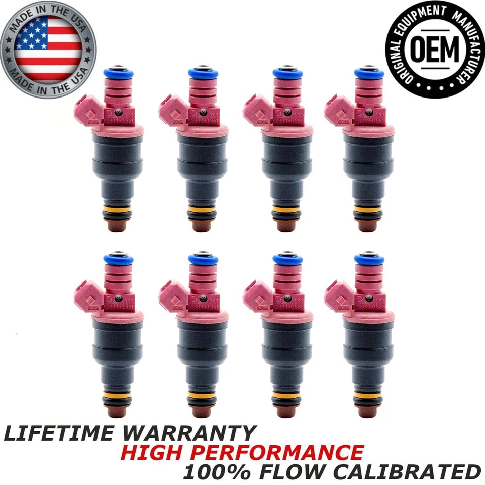 Nuevos inyectores de combustible OEM x8 Bosch para Ford Mustang 1999-2004 4,6 L V8 #0280150561 Foto 1 de 4