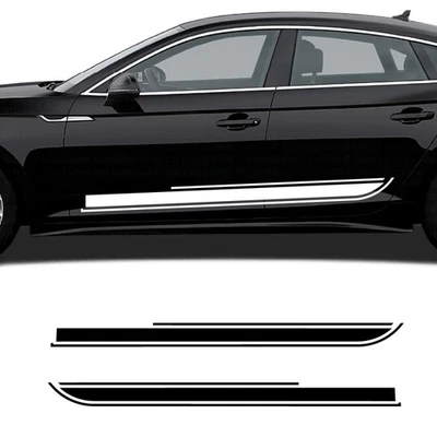 calcomanías laterales rayas elegantes audi a5 Foto 1 de 2