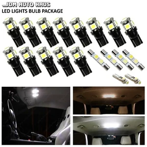 Kit de paquete de bombillas LED de mapa interior blanco 19x para Toyota Tundra 2007-2018 - Imagen 1 de 12