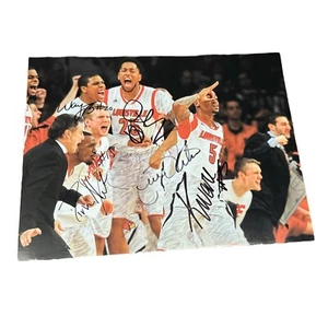 2012-13 Louisville Cardinal Basketball Team & Rick Pitino Autograph 8.5x11 Photo - Picture 1 of 3