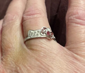 Fragrant Jewels Limited Discontinued Hello Kitty ring. Size 7. New With Tag.