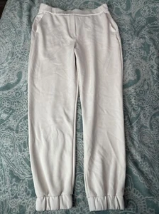 Lululemon Elfenbein Mid Rise Oversized Jogginghose Sweatpants XL (32 x 28) - Bild 1 von 8
