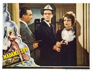 Madame Spy Lobby Card John Litel Don Porter Constance Bennett 1942 Old Photo
