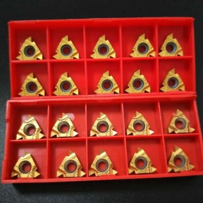 20pcs 16ER AG60 + 16IR AG60 3/8'' Threading Turning Bar Internal Thread Inserts - Image 1 of 4