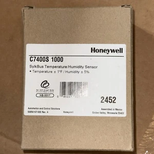 Honeywell C7400S 1000 SylkBus Temperature/Humidity Sensor NEW OPEN Box - Picture 1 of 1