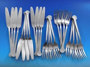 Sigma by Christofle France Stainless Steel Individual Fish Set 24 pieces - Picture 1 of 6