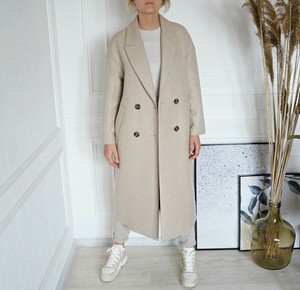 mango coat beige