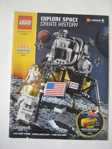 Summer 2019 LEGO CATALOG NASA Apollo 11 Lunar Lander 10266 Stranger Things 75810 - Picture 1 of 3