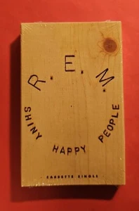 R.E.M. - Shiny Happy People Cassette Single SEALED Michael Stipe - Picture 1 of 4