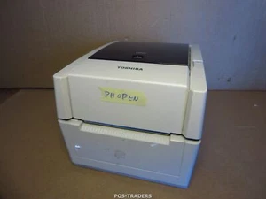 Toshiba B-EV4T-GS14-QM-R USB LAN Thermal 104mm Label Printer COVER STAYS OPEN - Bild 1 von 5