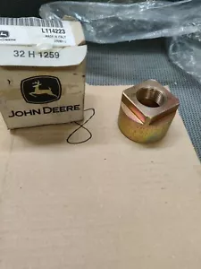 NEW John Deere tie rod end nut L114223 3116020-T Front axle 4WD 6910 6910S UK210 - Picture 1 of 1