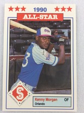 1990 Southern League All Stars Baseball Card #06-Kenny Morgan, Orlando SunRays