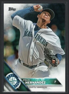 Felix Hernandez 2016 Topps #283 - Seattle Mariners - Picture 1 of 2