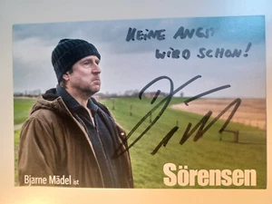 Bjarne Mädel original handsignierte Autogrammkarte / Sörensen T20 - Picture 1 of 2