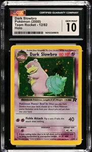 Dark Slowbro 12/82 Team Rocket Holo CGC 10 Gem Mint PSA BGS SWIRL - Picture 1 of 2