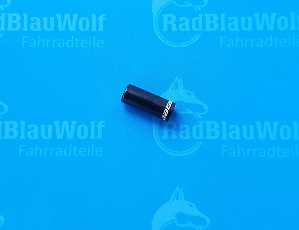 10 x Jagwire Aluminium Endkappen für Bremszugaußenhüllen 5mm
