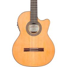 Kremona F65CW TL Thin Bodied Nylon-String Acoustic-Electric Guitar Natural