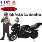 Gas Powered Mini Pocket Bike Motorcycle 49cc 2-Stroke Gas Engine Motorbike Bike