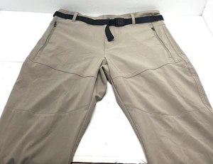 Columbia Pants Men 34/32 Hiking Fishing Outdoor belted khaki Gorpcore - Picture 1 of 13