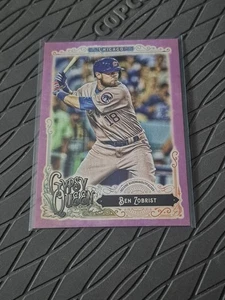 (9/250) Ben Zobrist 2017 Topps Gypsy Queen Baseballkarte - Bild 1 von 3
