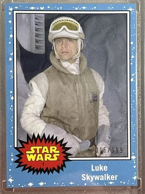Luke Skywalker 2018 Topps Star Wars #1 SDCC Promo Card /199 Minty - Image 1 of 4