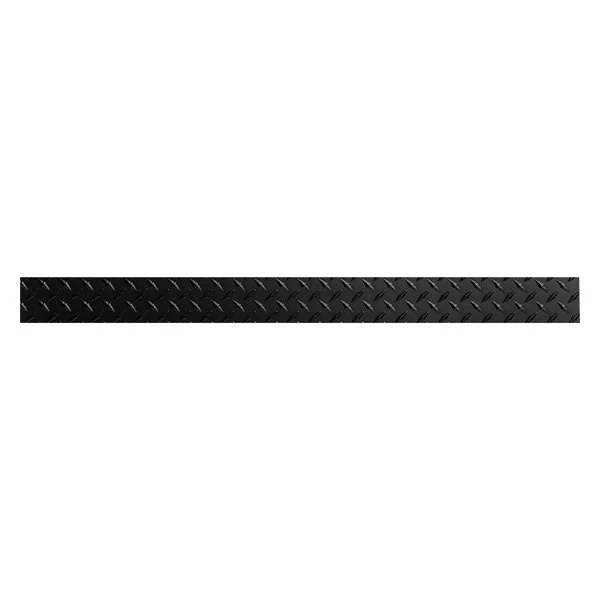 For Toyota Land Cruiser 75-84 Warrior 914CPC Black Diamond Plate Rear Back Plate - Image 1 of 1