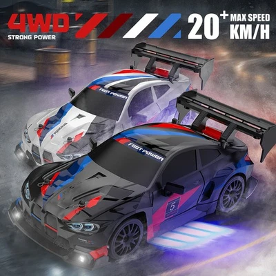 1:24 2.4G High Speed Drift RC Auto 4WD 30KMH Fernbedienung Rennwagen Spielzeug - Bild 1 von 4