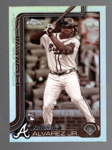 2025 Topps Chrome - Nacho Alvarez Jr. #75 Sepia Refractor (RC) - Picture 1 of 1