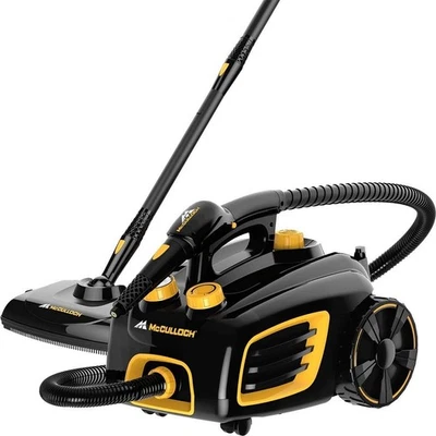 McCulloch Canister Steam Cleaner Mc1375 90 Minute Runtime, 20 Accessories - Image 1 of 4